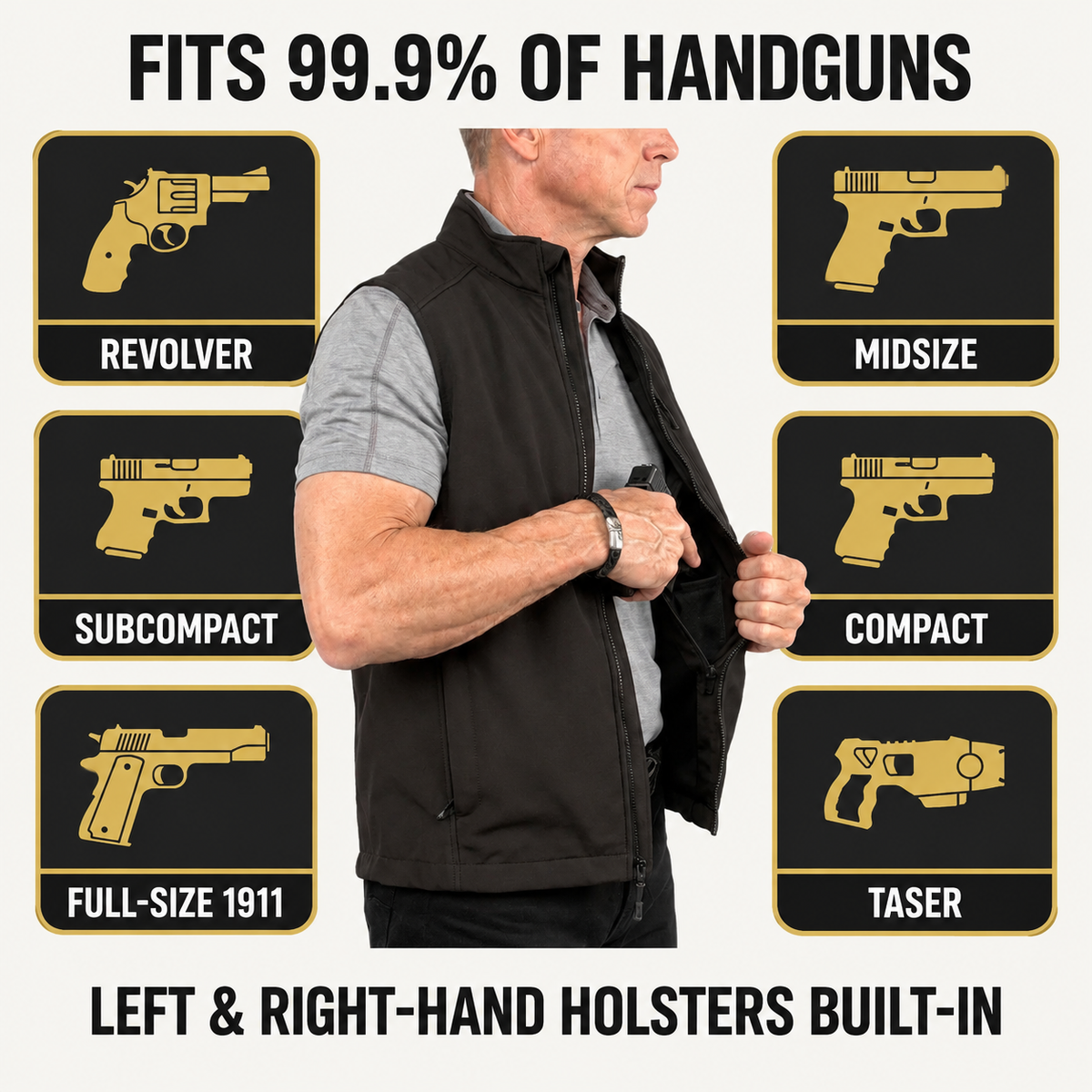 PHANTOMIC™ CONCEALED CARRY VEST