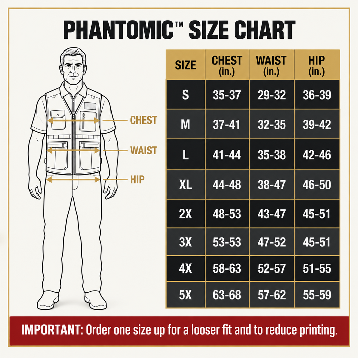 PHANTOMIC™ CONCEALED CARRY VEST