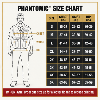 PHANTOMIC™ CONCEALED CARRY VEST